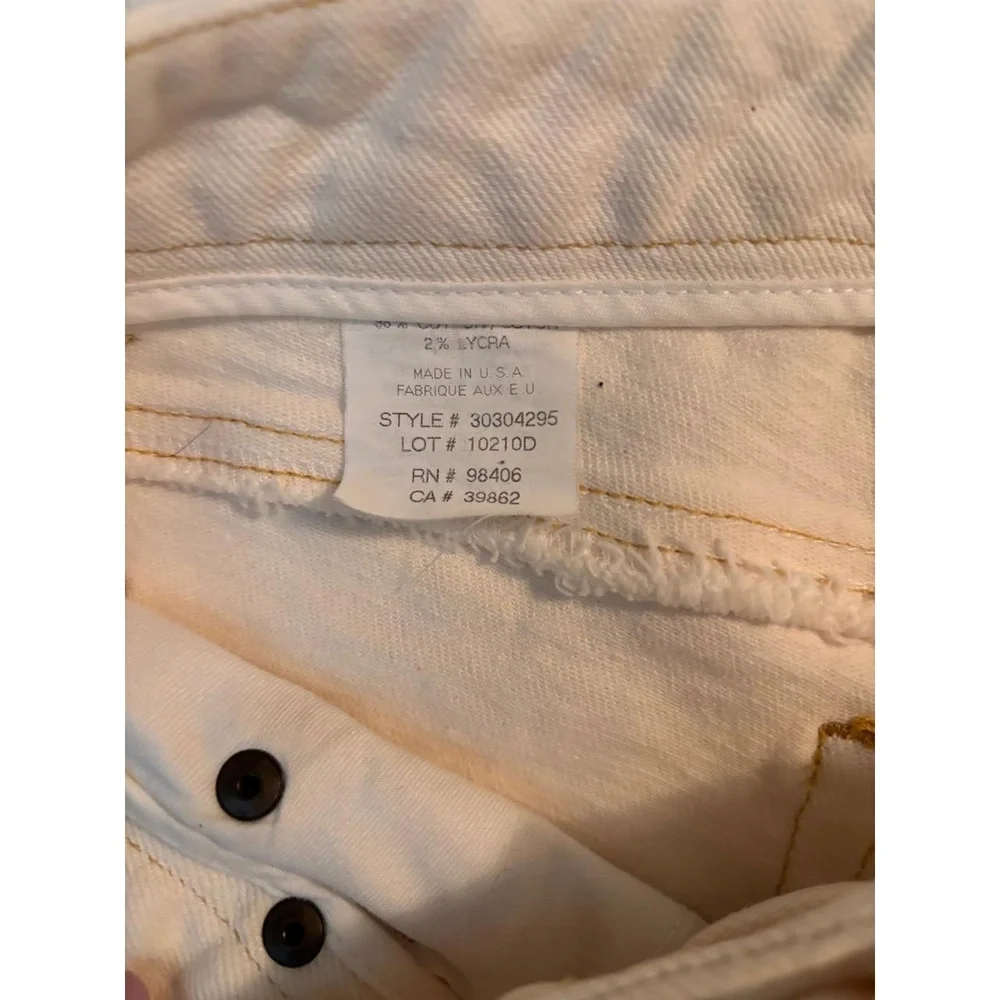 Theory Women's White Wide Leg Boot-Cut Jeans